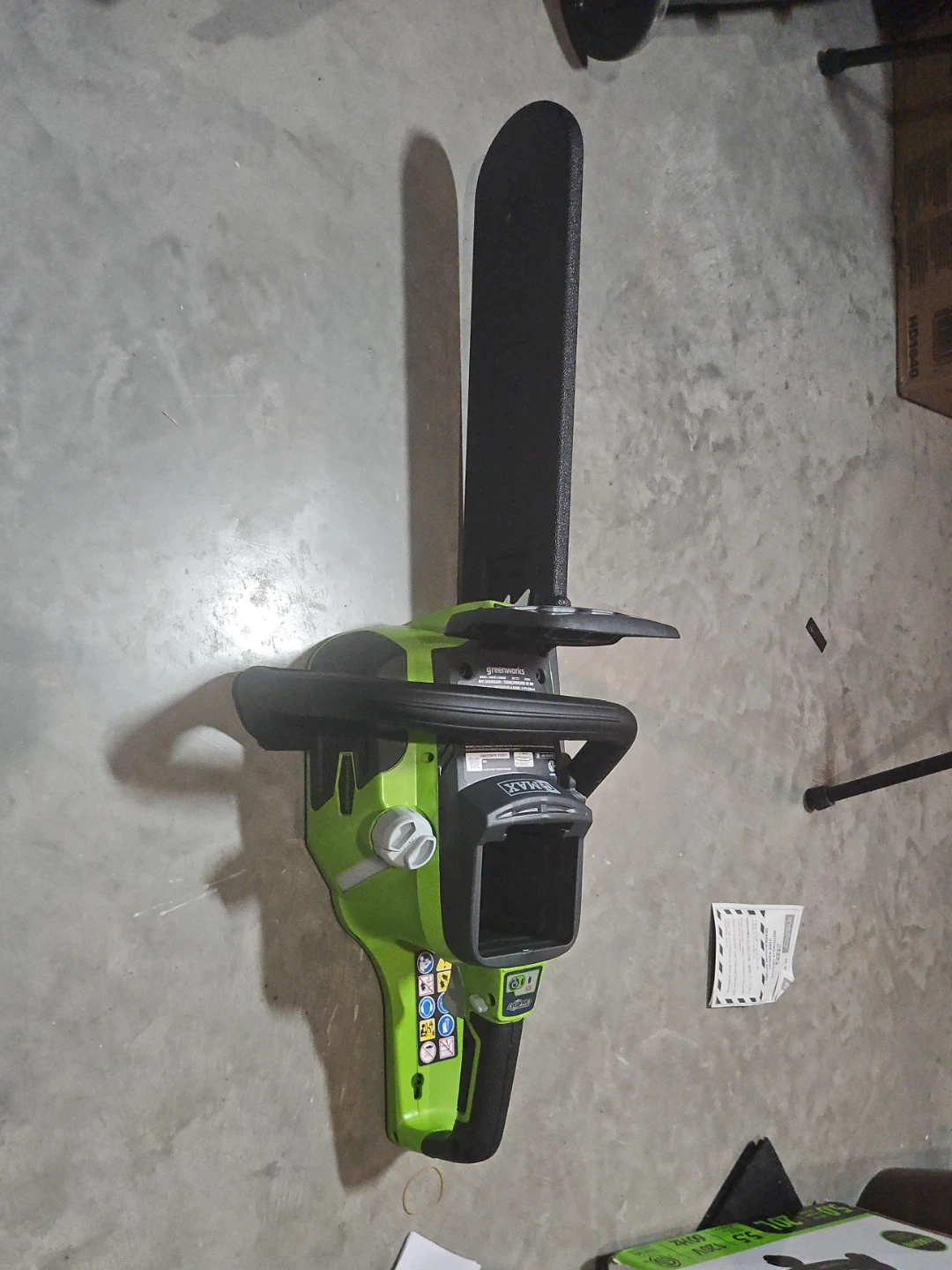 Greenworks Chainsaw 40v 14 inch