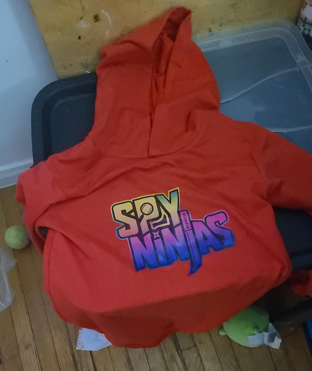 Spy Ninjas Red Hoodie