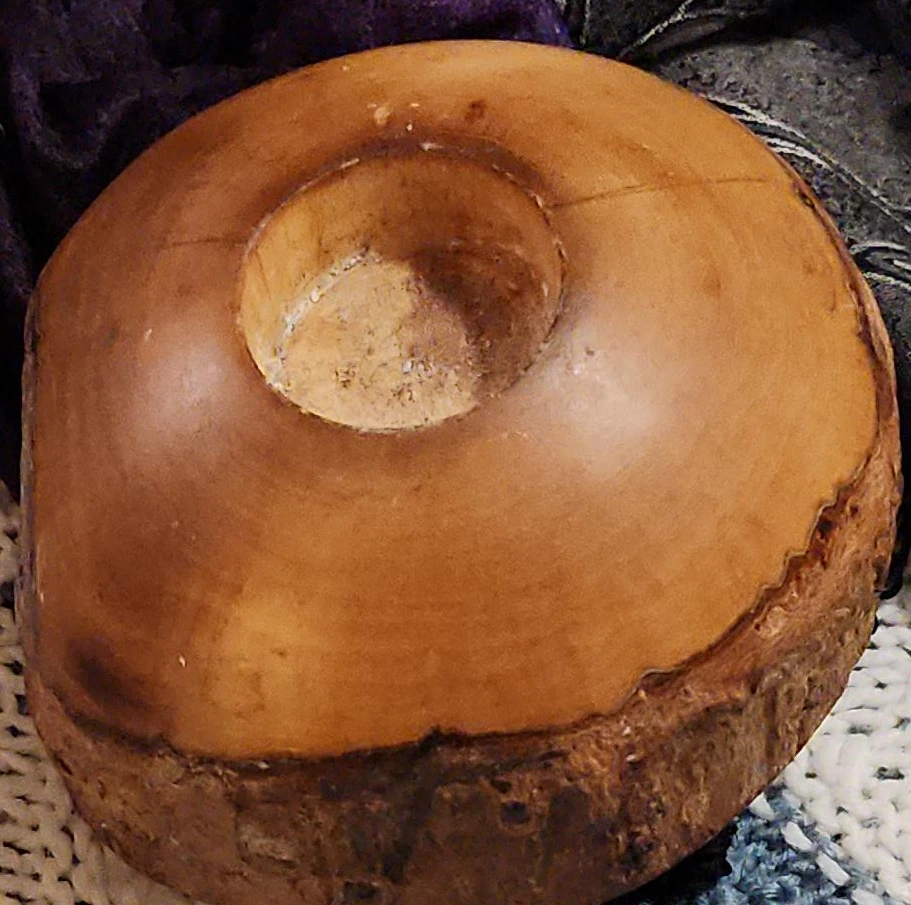 Wooden Candle Holder