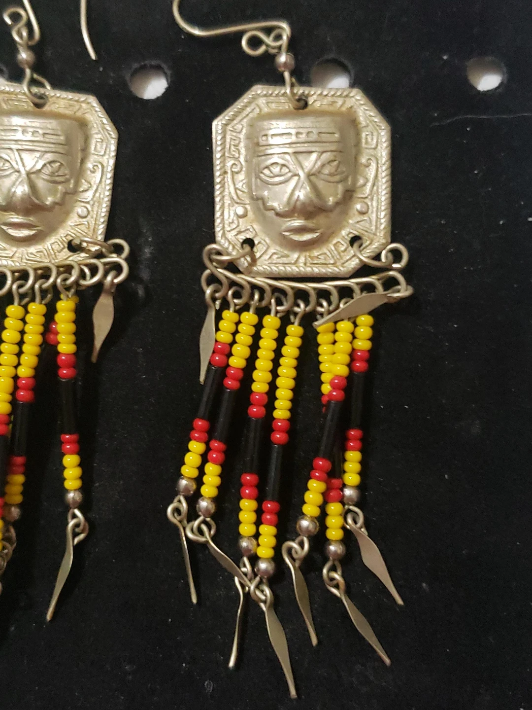 Beaded Dangle Earrings thumbnail