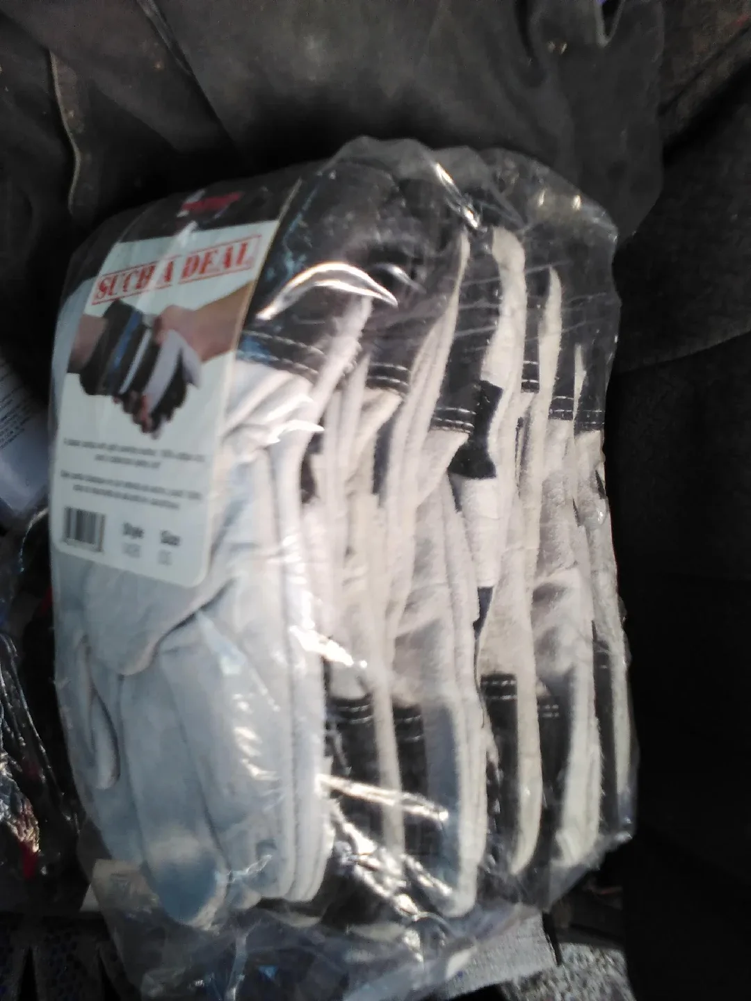 New Such A Deal Leather Work Gloves - Size 10