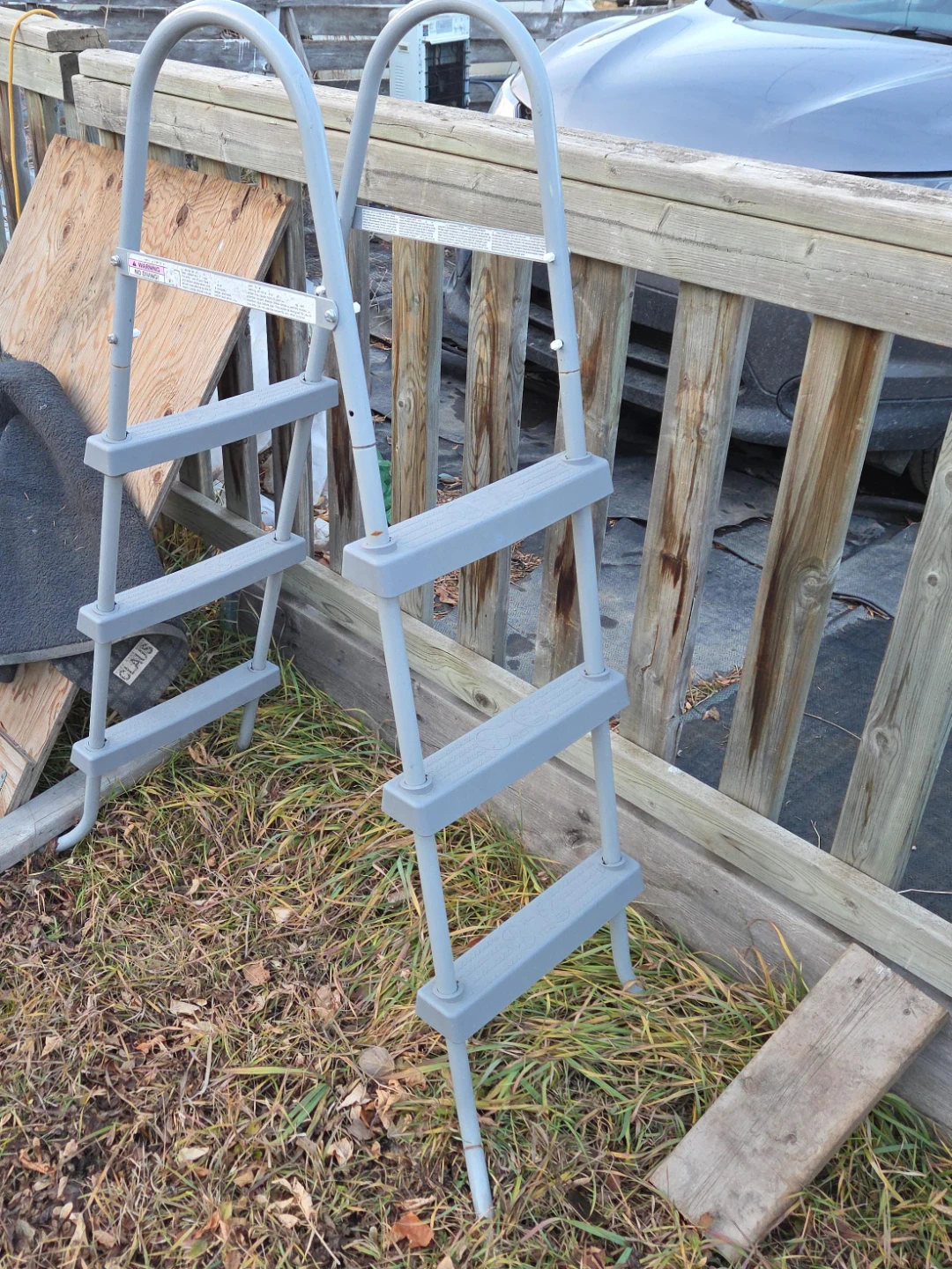 🥕 Pool Ladder - Grey 🥕 thumbnail