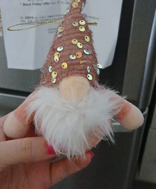 Cute Gnome Christmas Ornament
