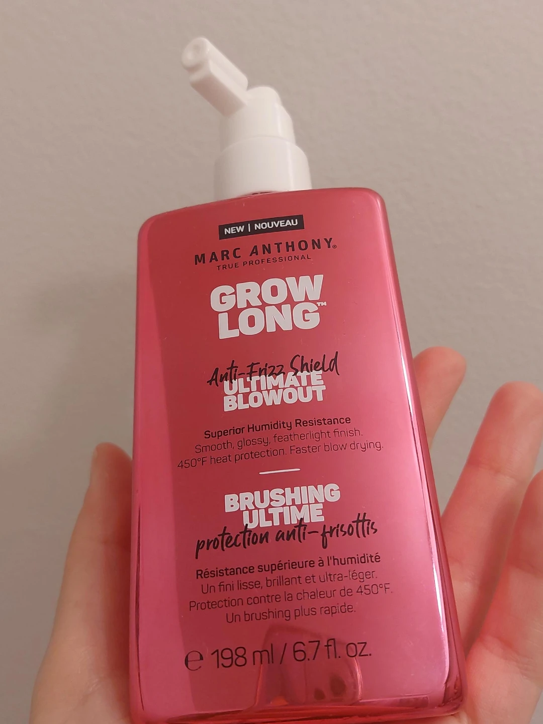 Marc Anthony Grow Long Anti-Frizz Shield Blowout thumbnail