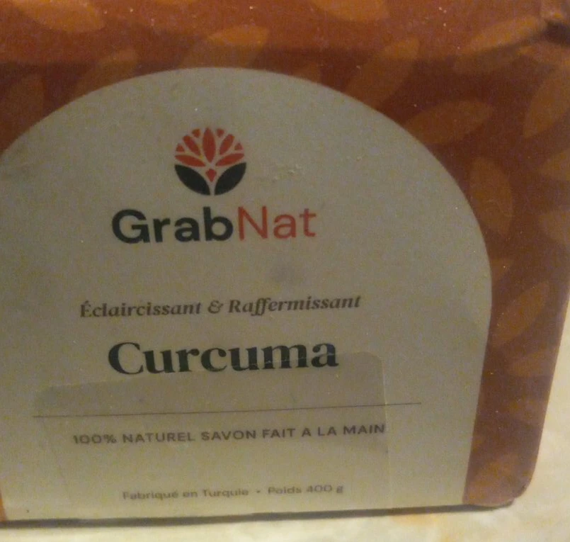 GrabNat Curcuma Soap - 400g