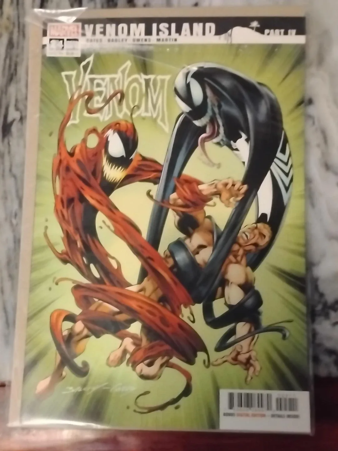 Marvel Venom Island Comic Book