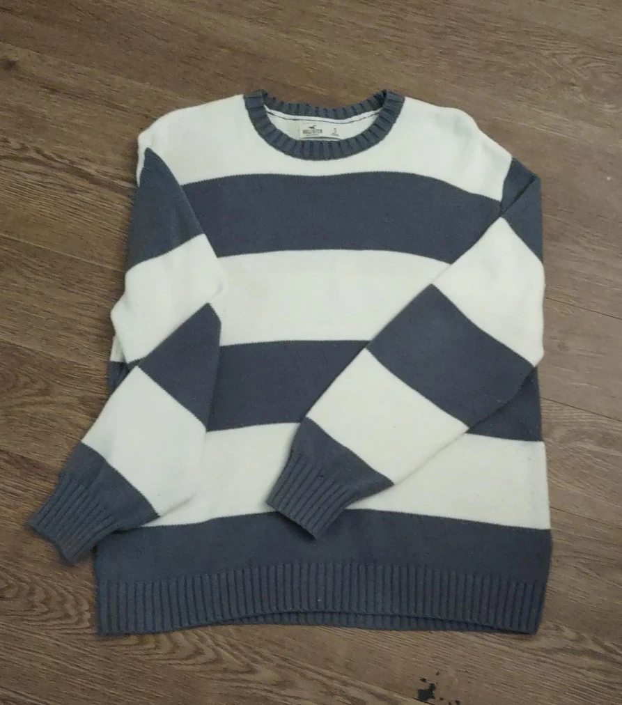 Hollister Striped Sweater - Size Small
