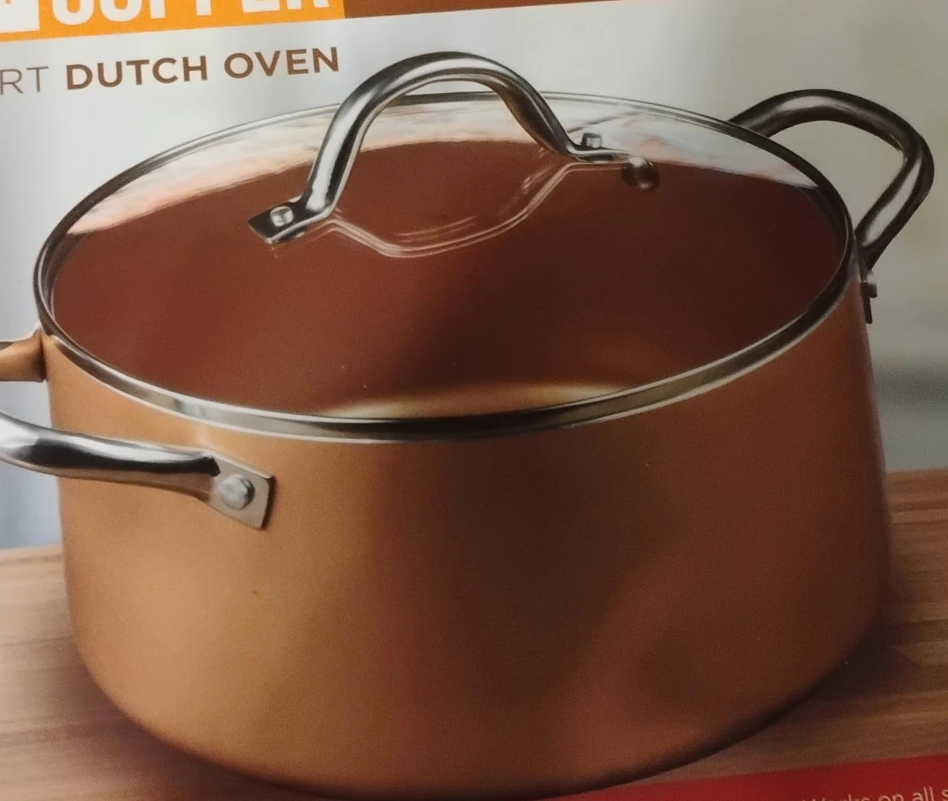Copper Chef Dutch Oven with Lid