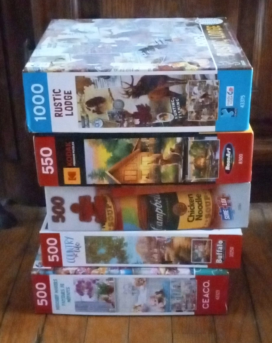 Variety of Puzzles: 500-1000 Pieces thumbnail