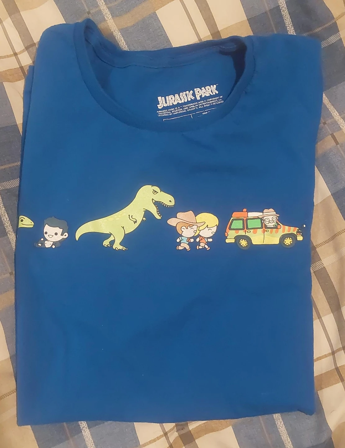 Jurassic Park Blue T-Shirt thumbnail