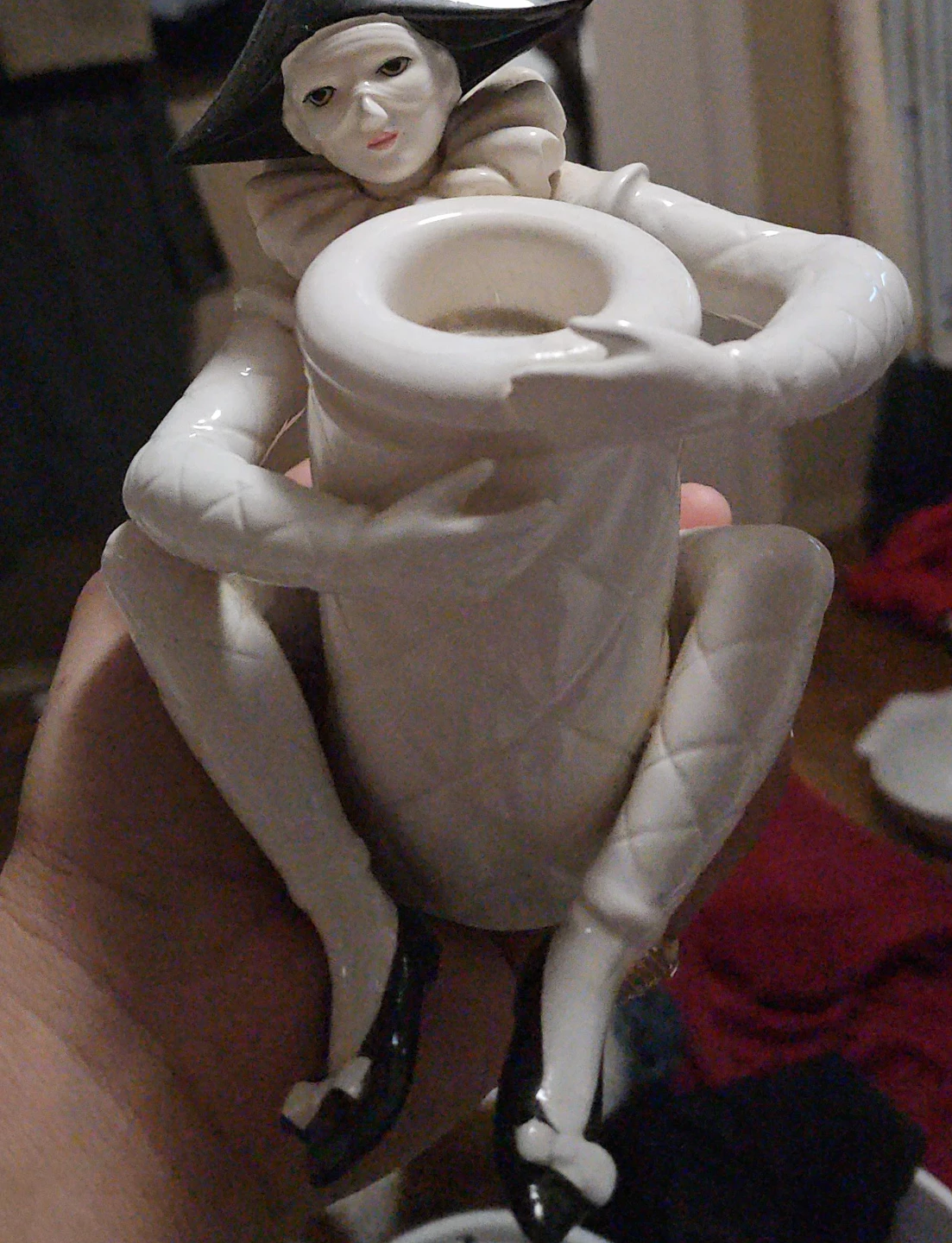 Vintage Pierrot Candle Holder thumbnail