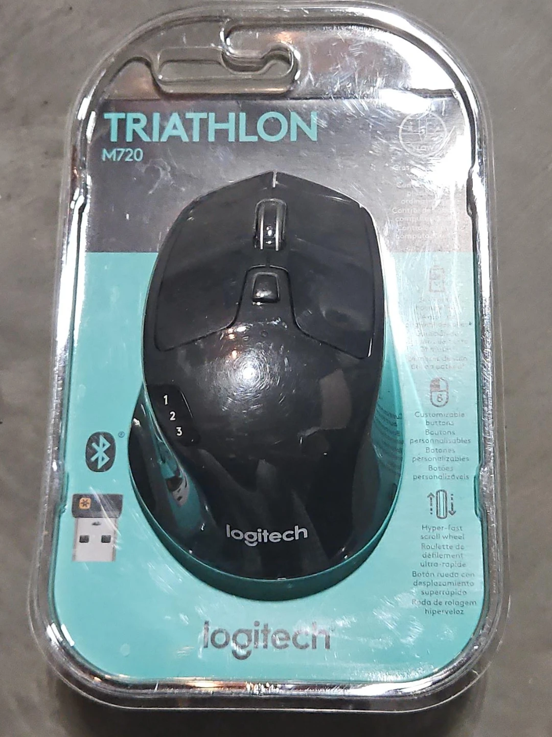 New Logitech Triathlon M720 Mouse