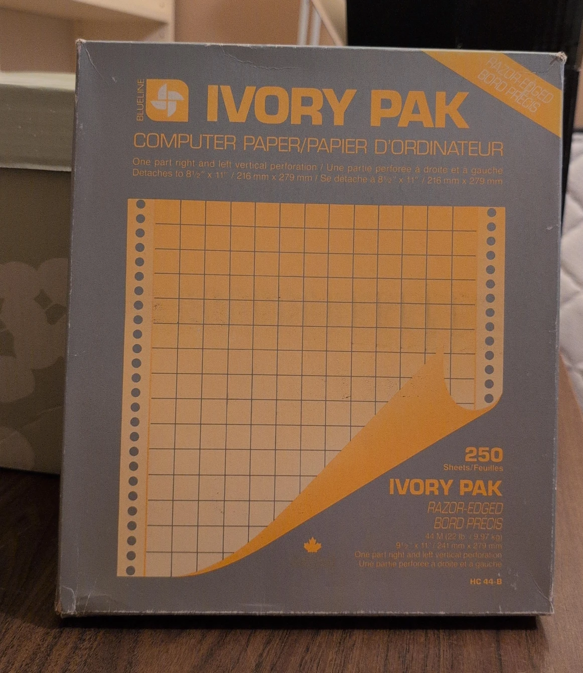 BLUELINE Ivory Pak Computer Paper (DotMatrix) image indicator(3)