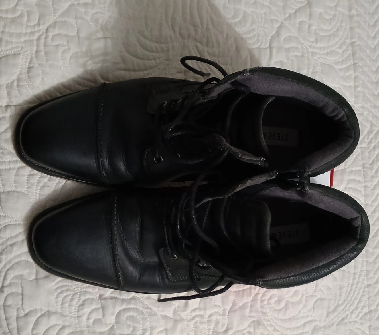Steve Madden Black Boots