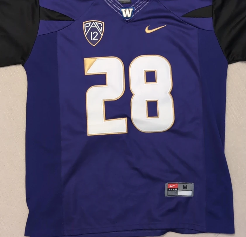 Nike Washington Huskies #28 Jersey - Size M