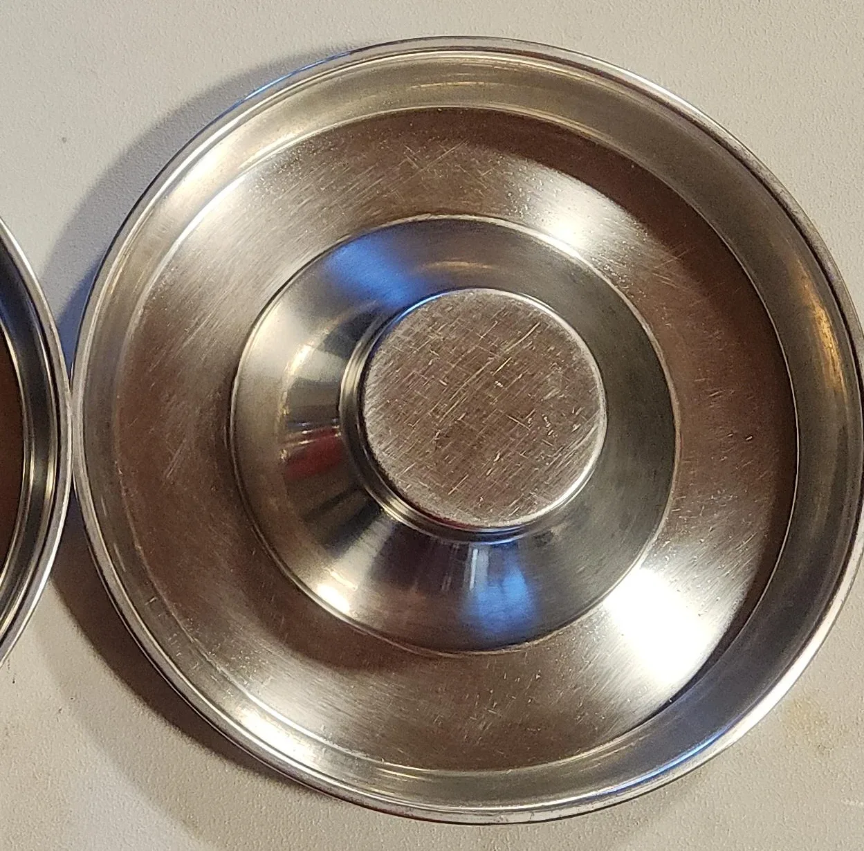 Stainless Steel Puppy weaning Bowls 2 Pack