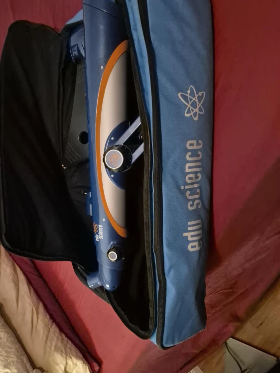 edu science Telescope with bag