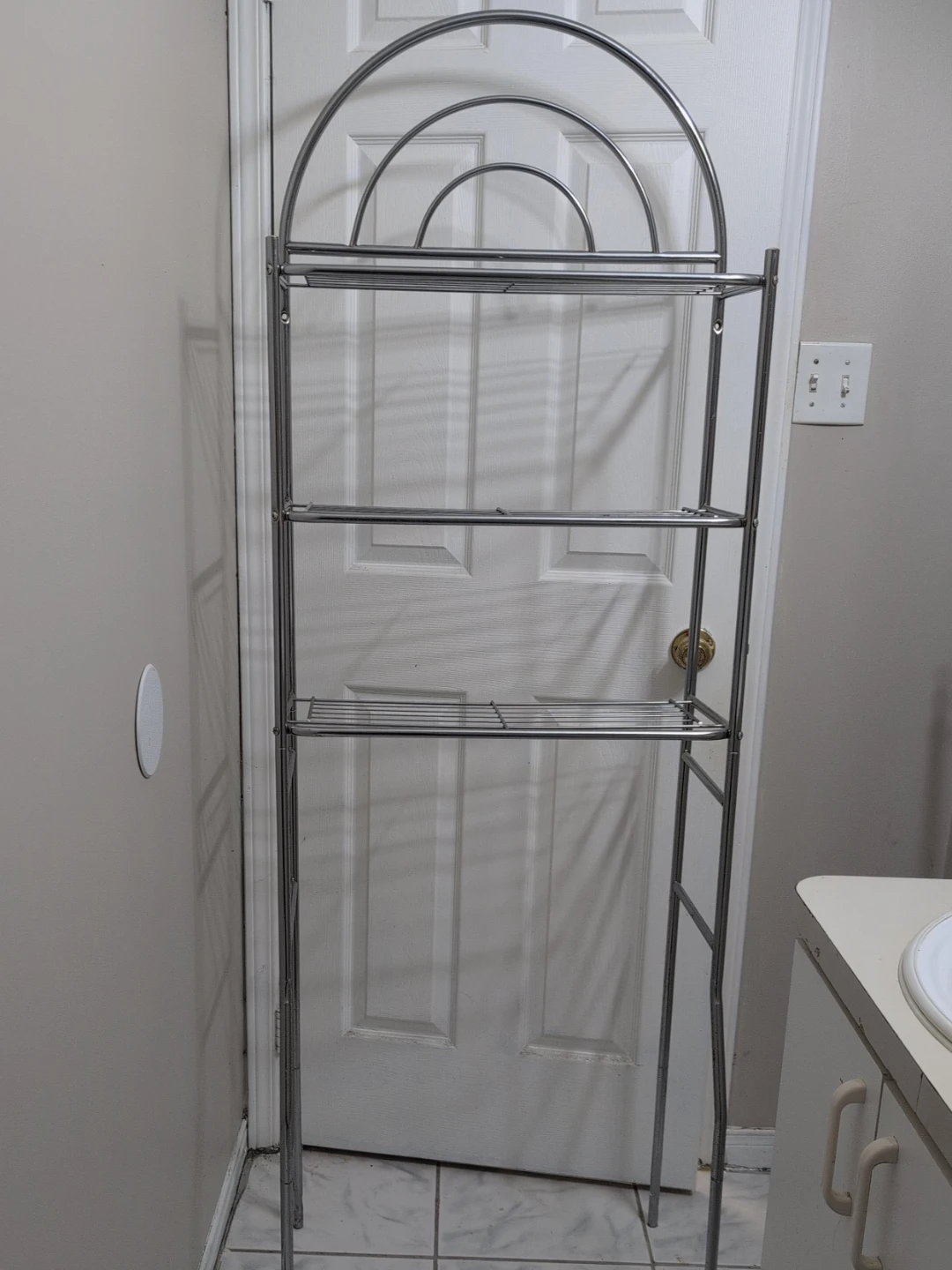 Over-the-Toilet Bathroom Space Saver Shelf thumbnail