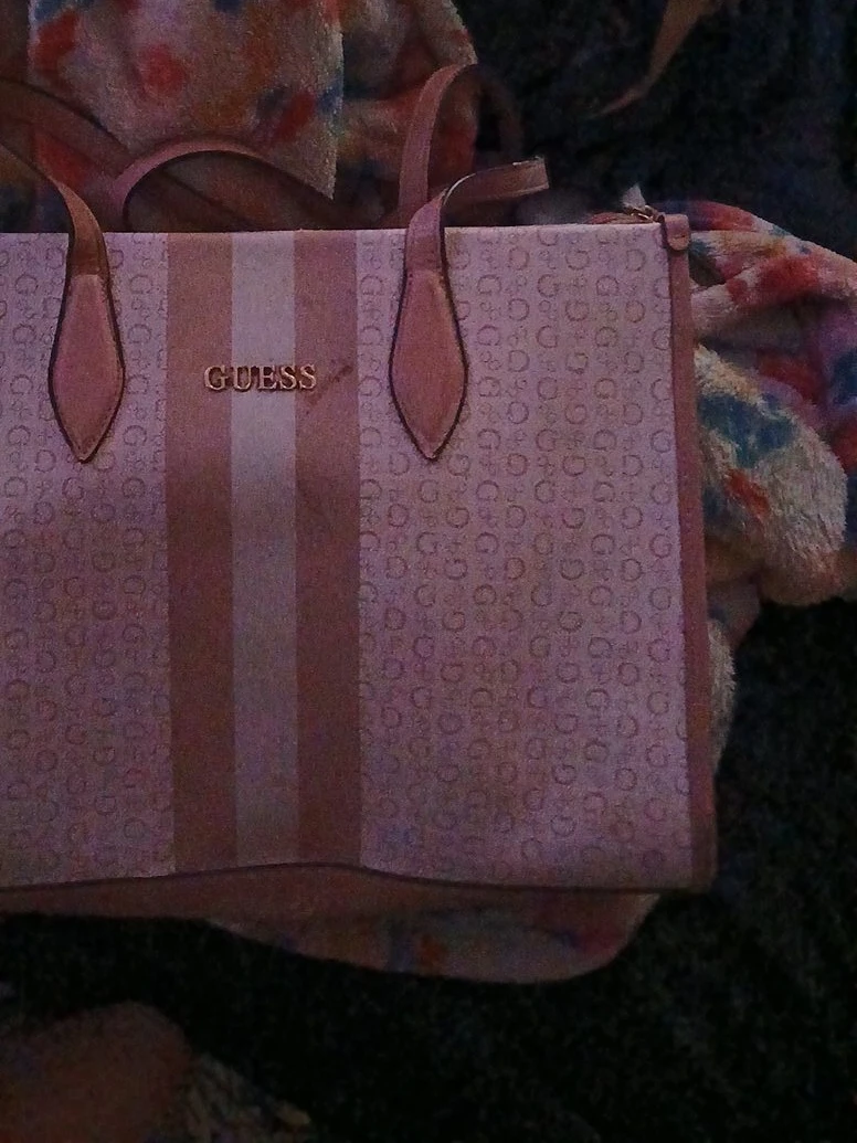Guess Pink Tote Bag thumbnail
