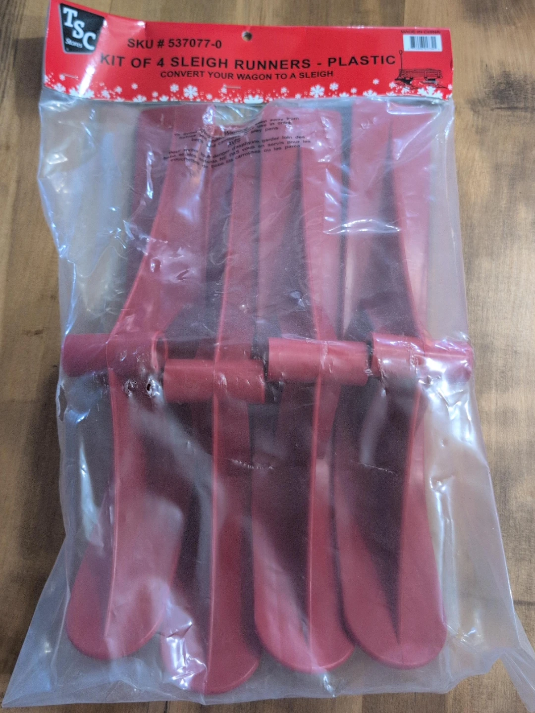 TSC Stores Sleigh Runners Kit - New in Package!