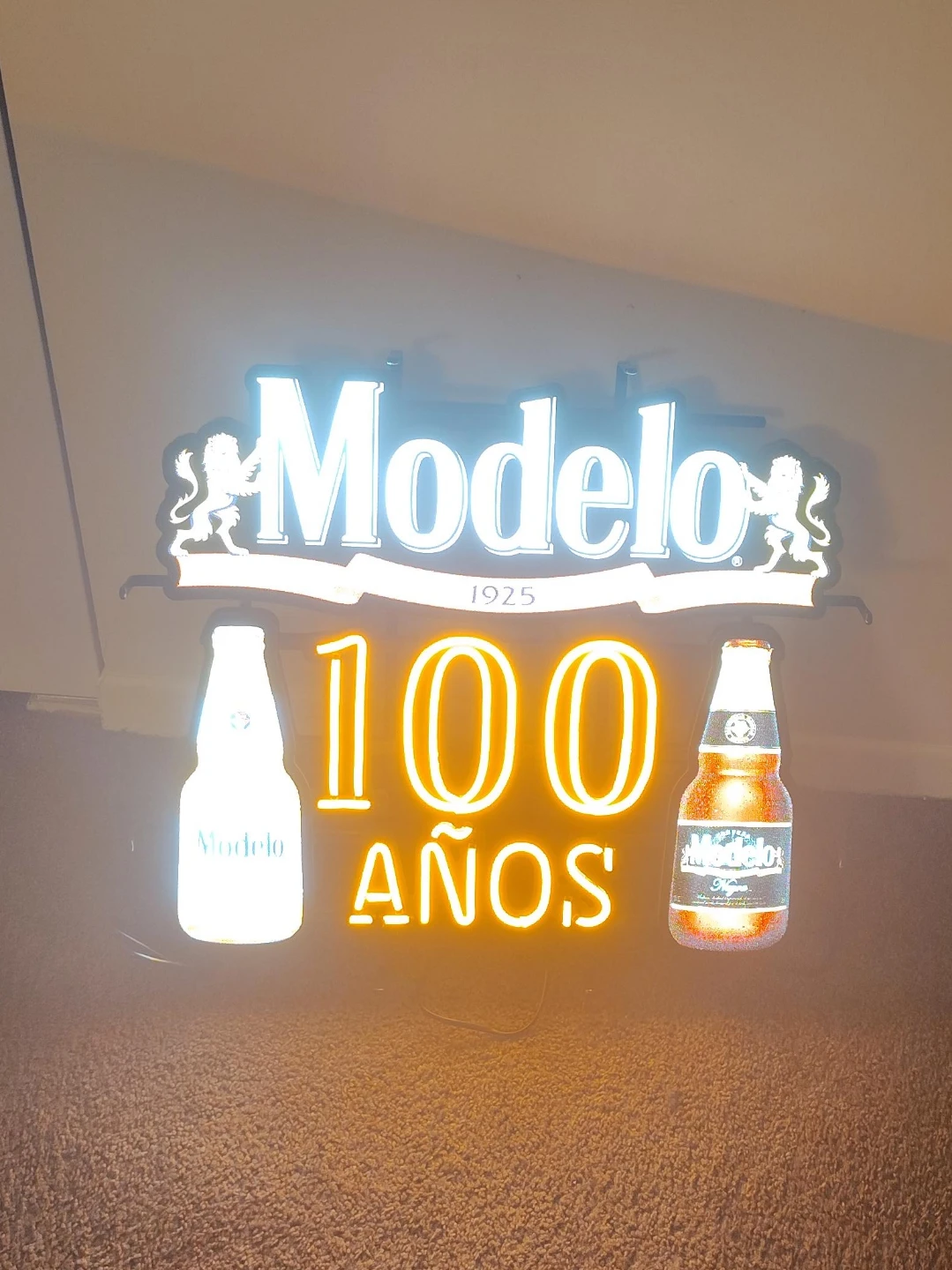 Modelo Neon Sign - 100 Años