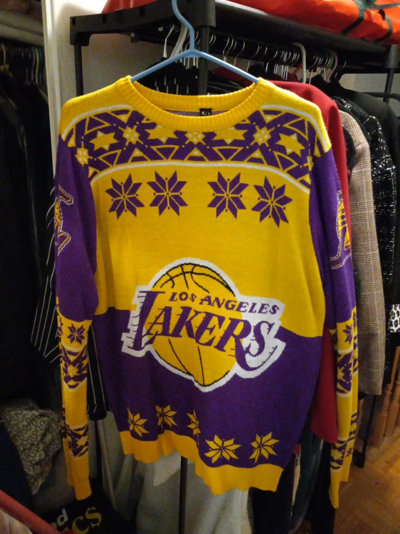 Los Angeles Lakers Christmas Sweater
