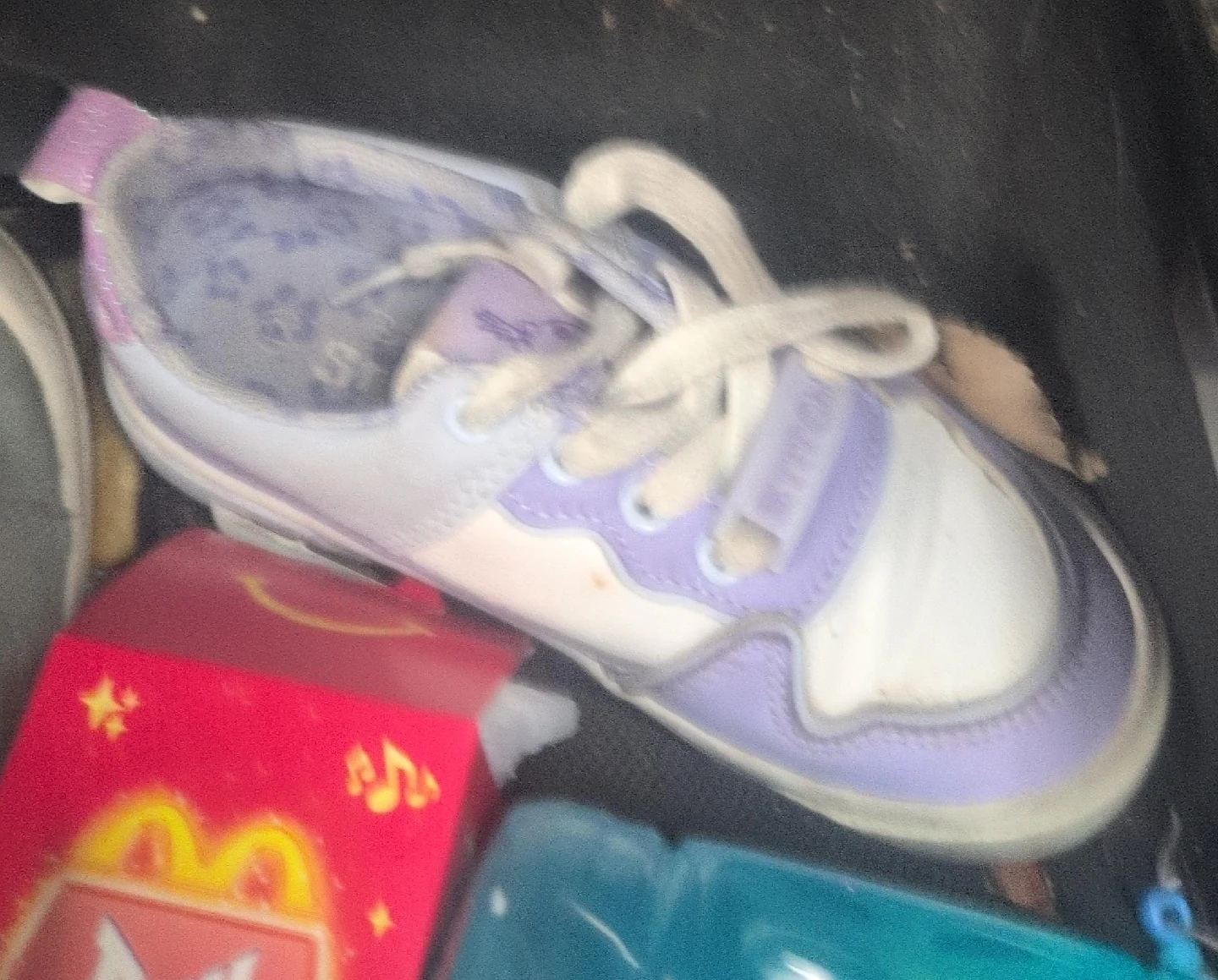 Stride Rite Kids' Sneaker - White & Purple