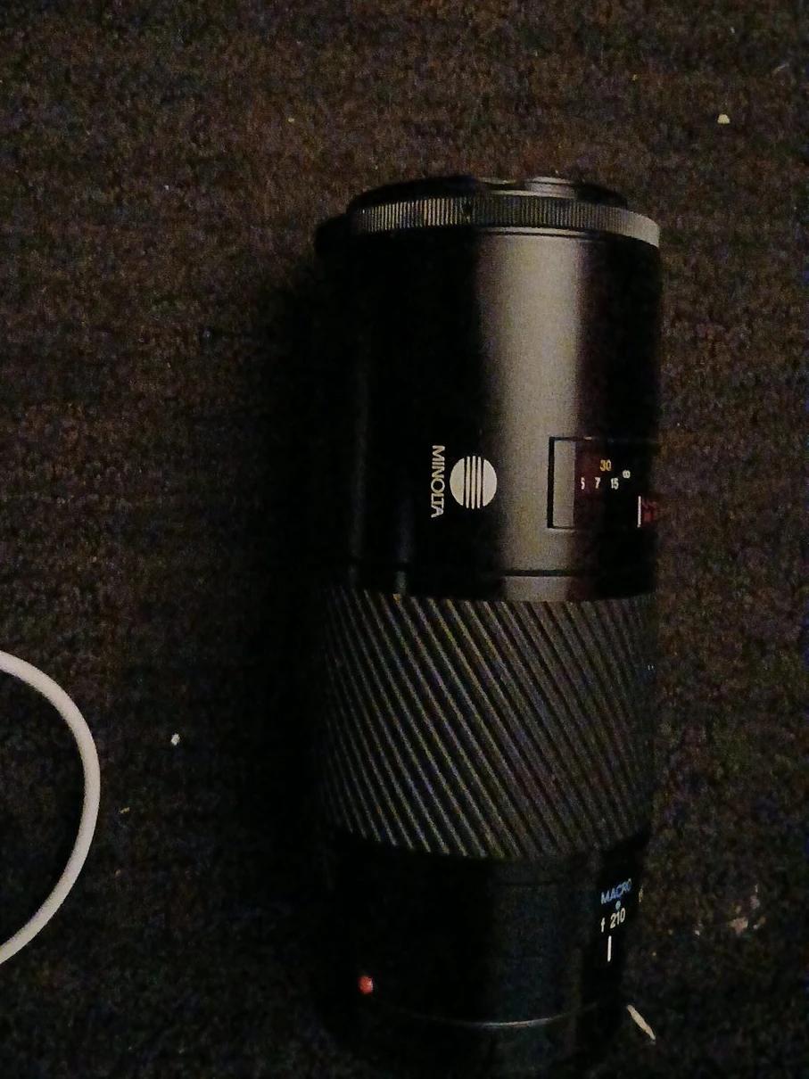 Minolta Macro 1:4 210mm Camera Lens