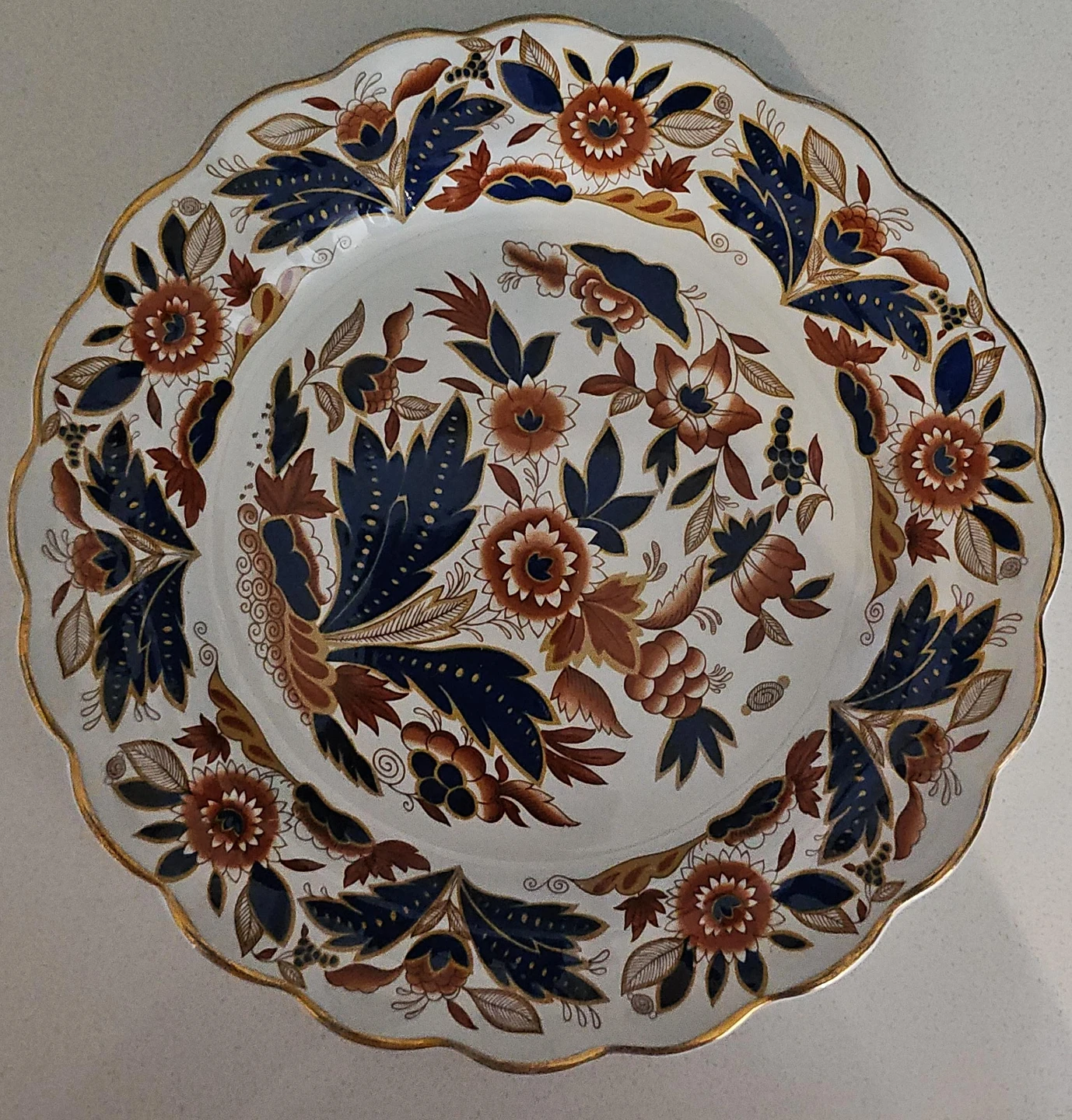 Booths Dovedale Plate Made in England