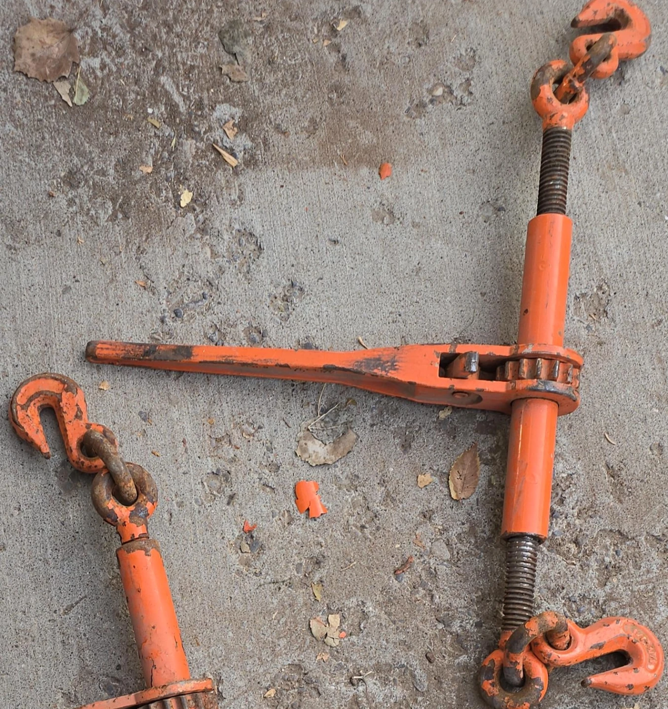 Orange Ratchet Load Binder - WLL 4100LBS