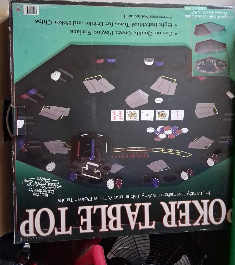 Poker Table Top - Casino Style