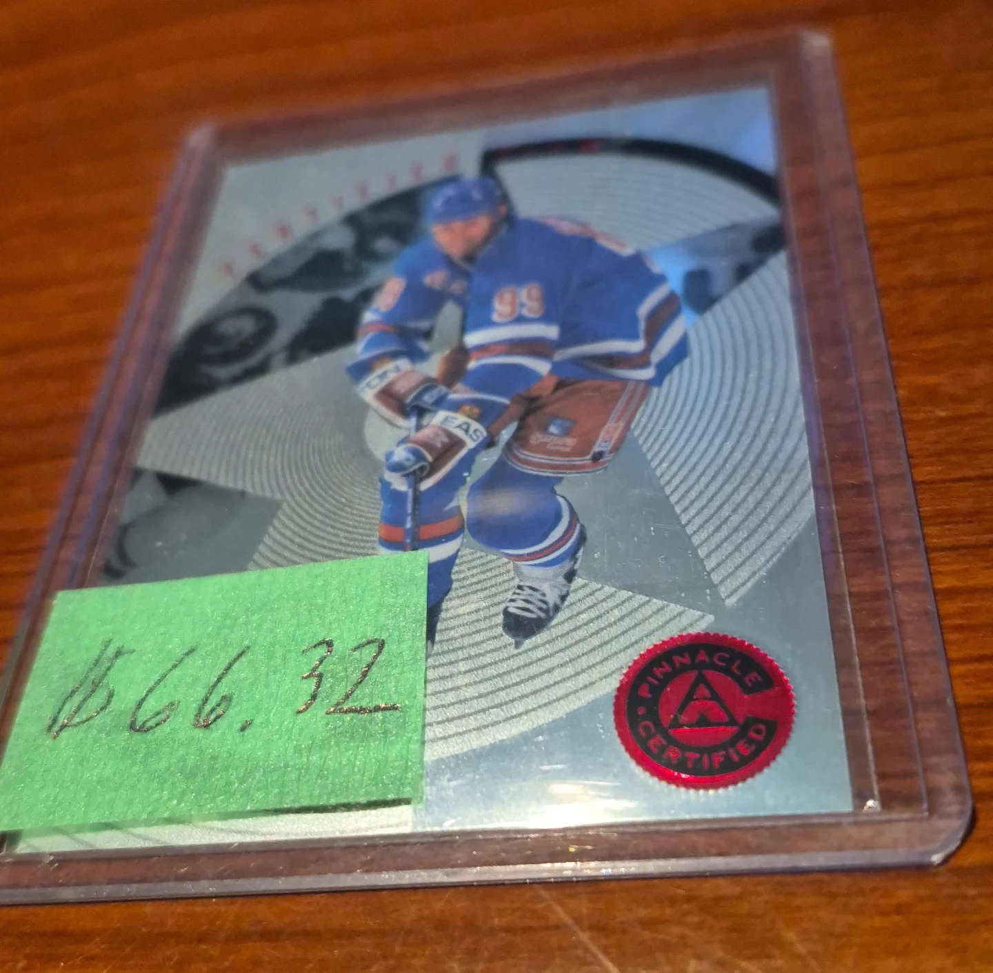 Pinnacle Certified Hockey Card thumbnail