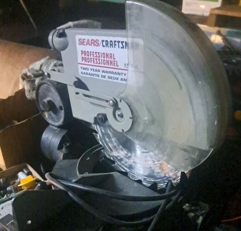 Sears Craftsman Professional chop saw🥕