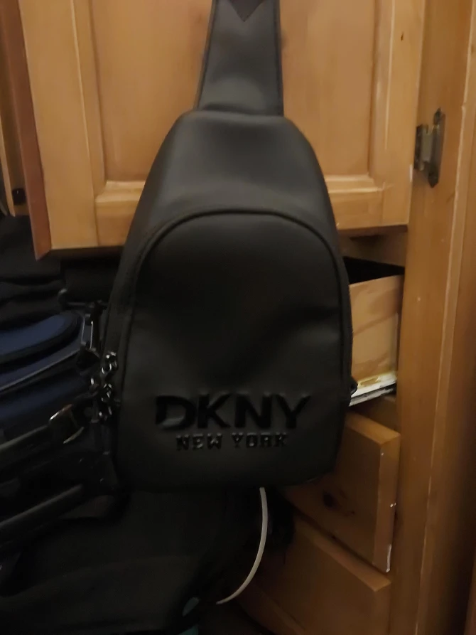 DKNY Black Sling Bag thumbnail