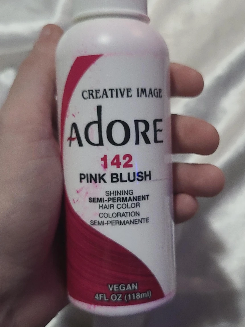 Adore 142 Pink Blush Semi-Permanent Hair Dye