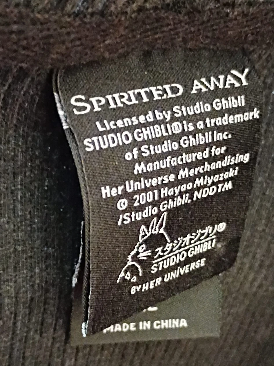 Spirited Away Zip-Up Hoodie, Size XL - photo 2