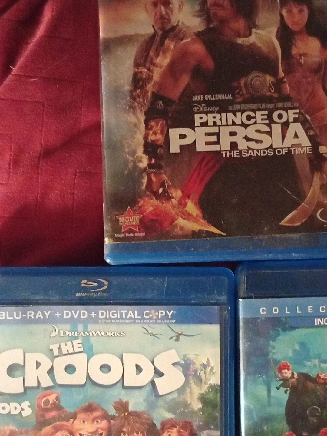 Blu-ray & DVD Combo: The Croods & Brave, Prince of Persia