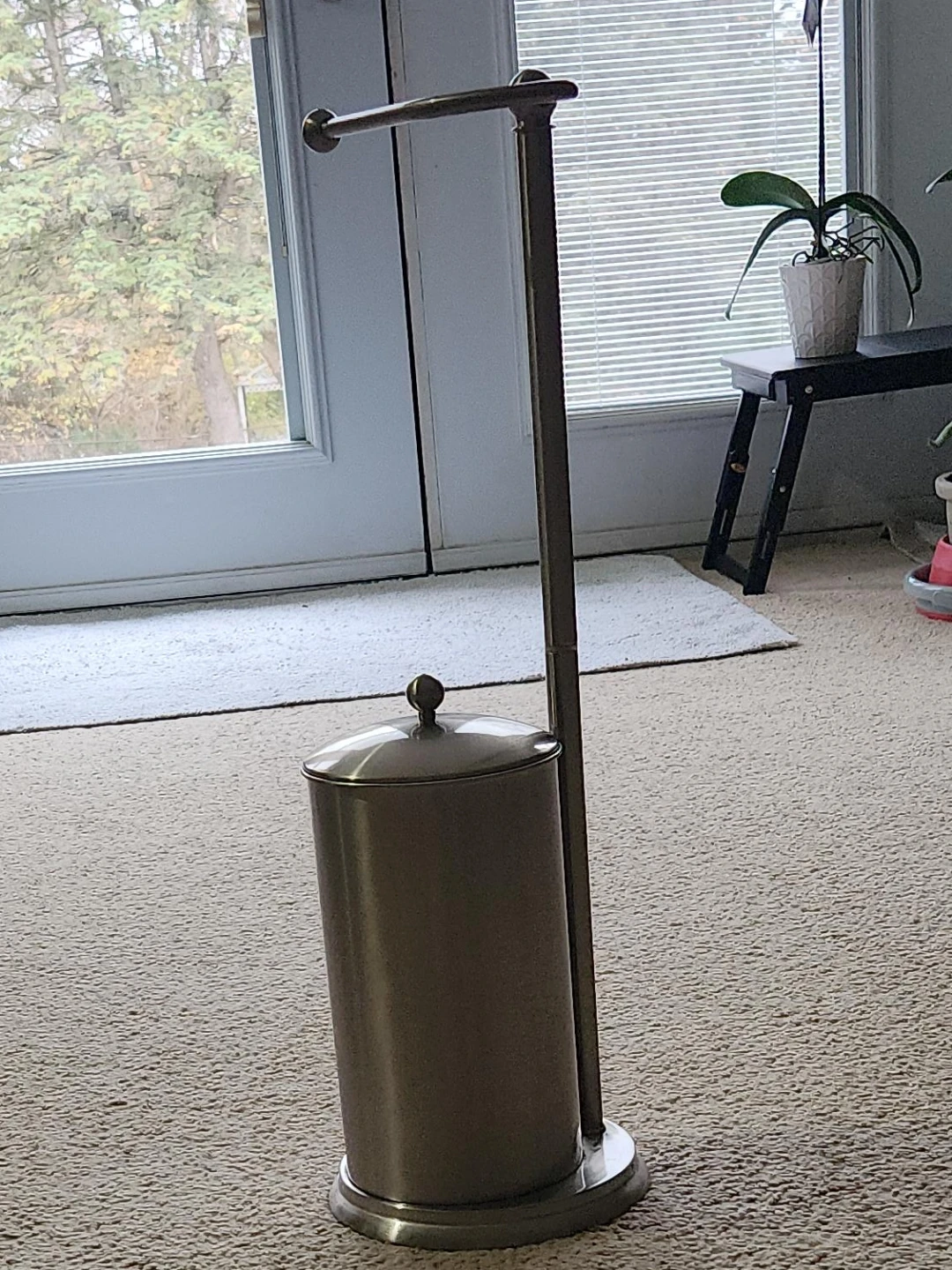 Toilet Paper Holder with Waste Basket thumbnail