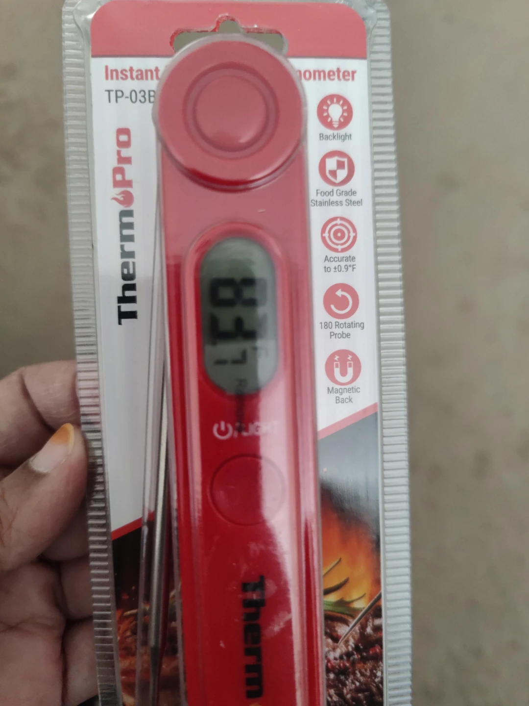 ThermoPro Instant Read Thermometer🥕 thumbnail