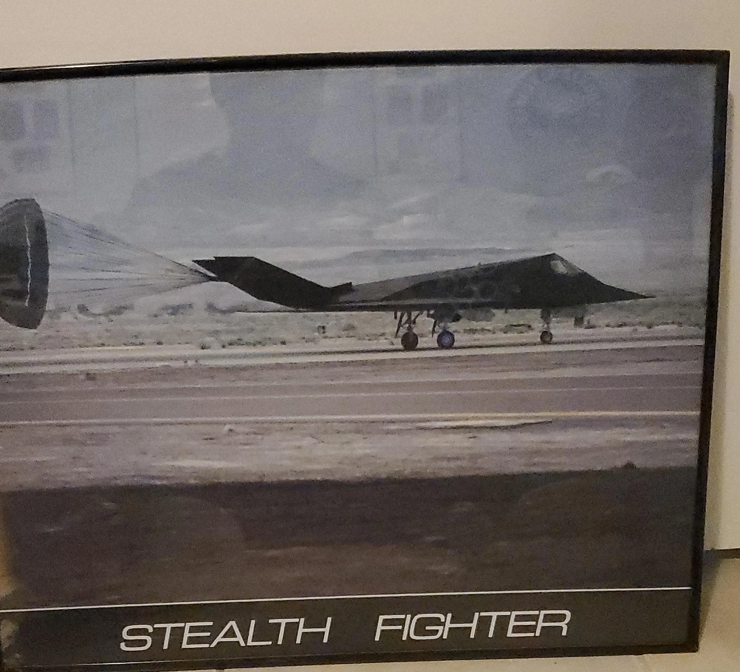 Stealth Fighter Framed Print