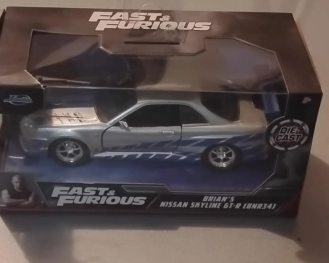 Fast & Furious Nissan Skyline GT-R (BNR34) Die-Cast