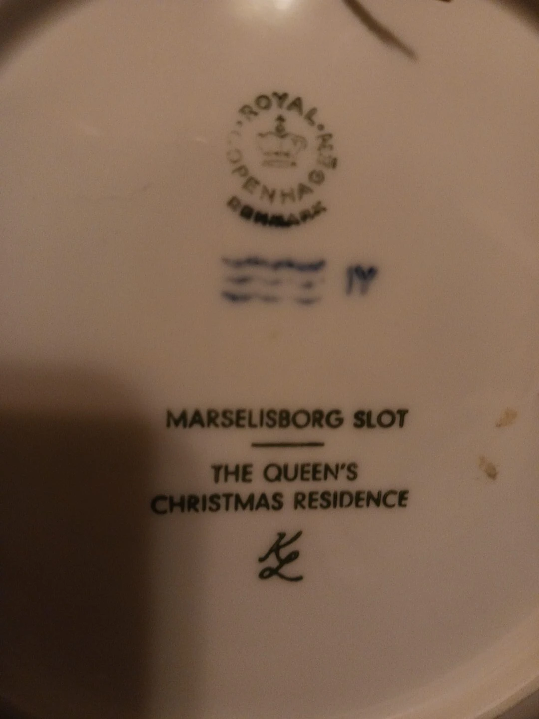 Royal Copenhagen Marselisborg Slot Plate