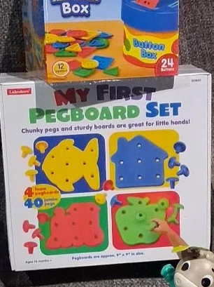Lakeshore My First Pegboard Set