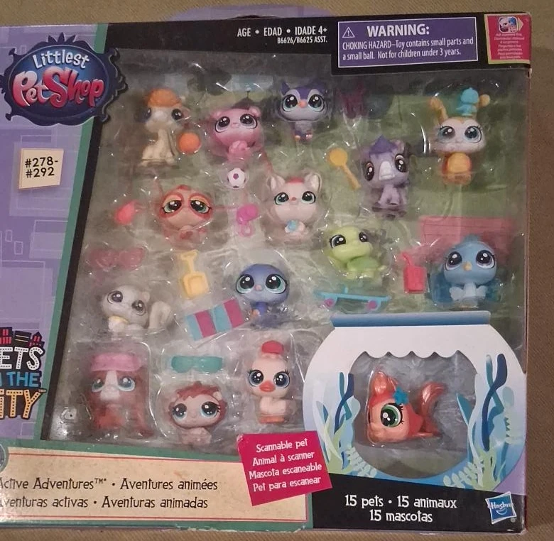 Littlest Pet Shop Active Adventures Set #278-#292
