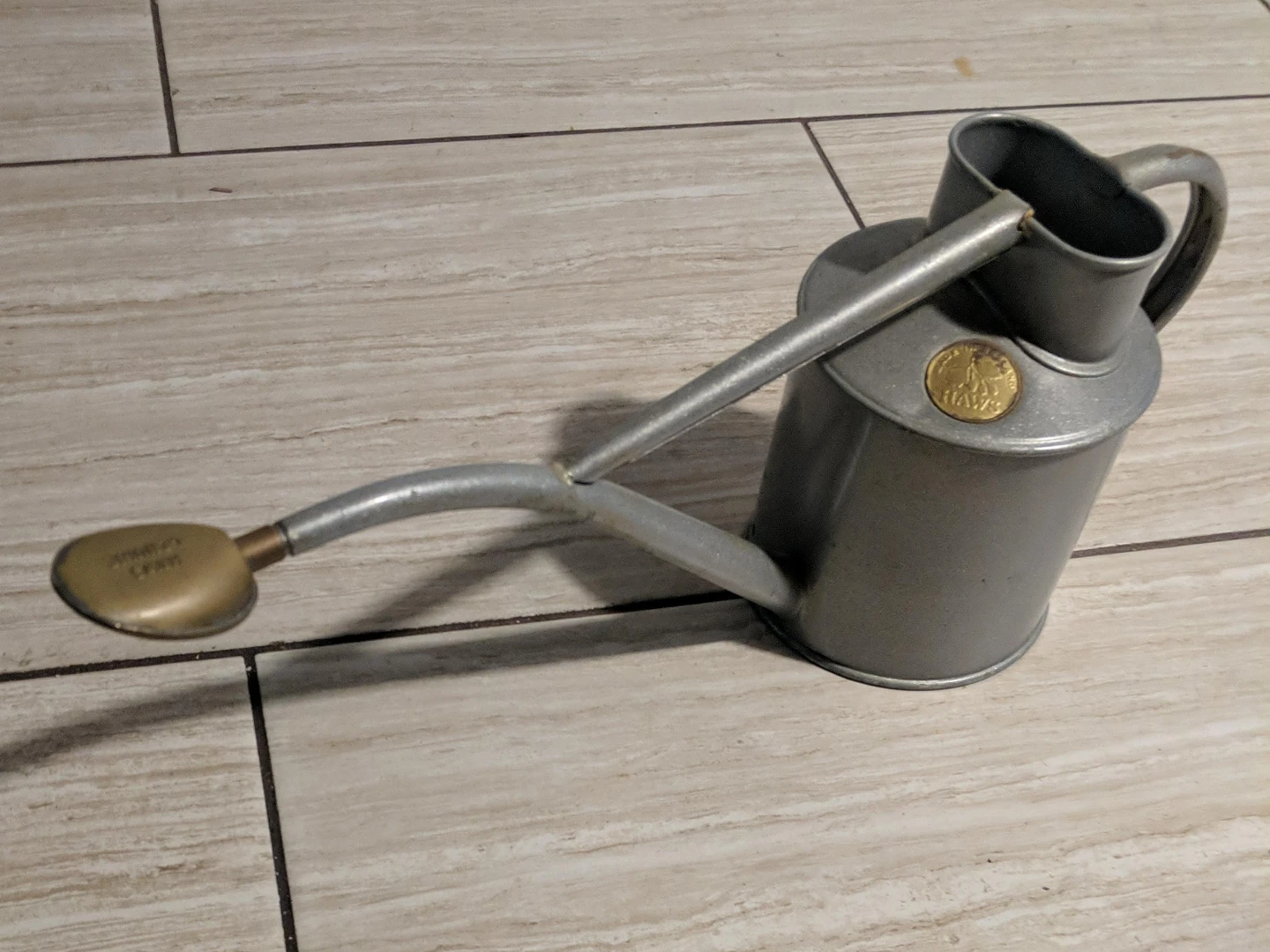 Haws Watering Can - Silver