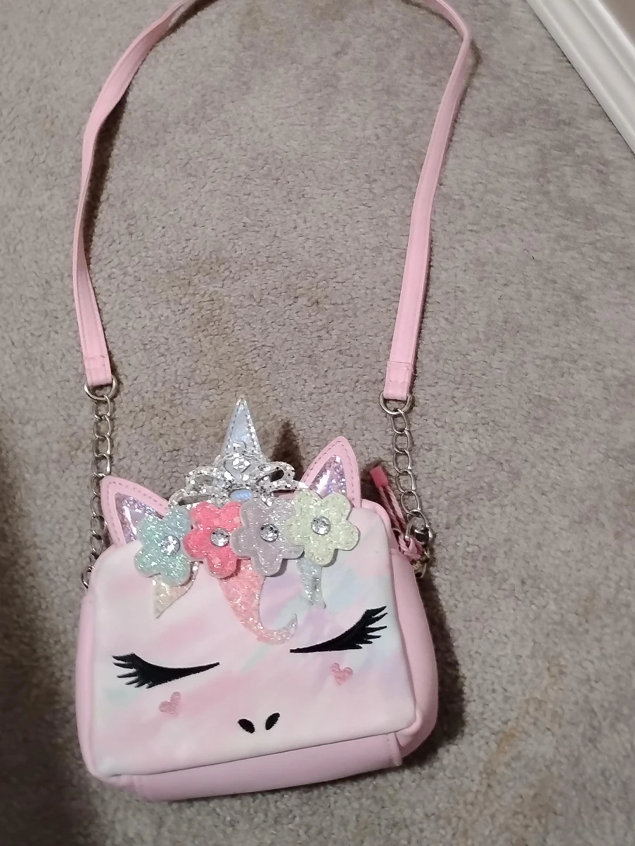 Unicorn Purse - Kids Pink Shoulder Bag perfect gift #cleanout