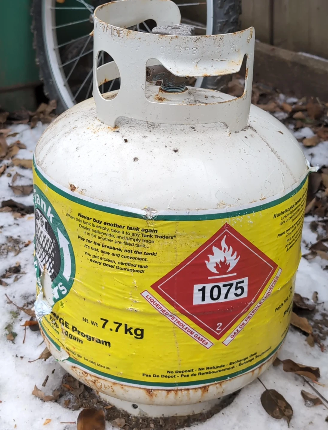 Propane Tank - 7.7kg