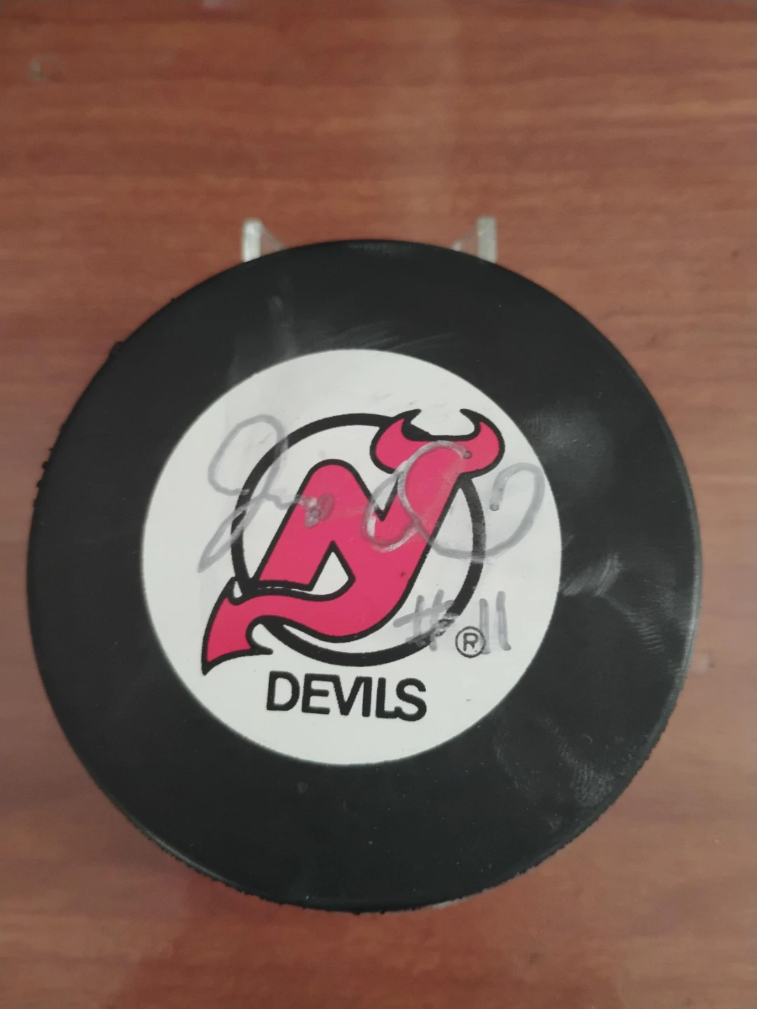 New Jersey Devils Hockey Puck