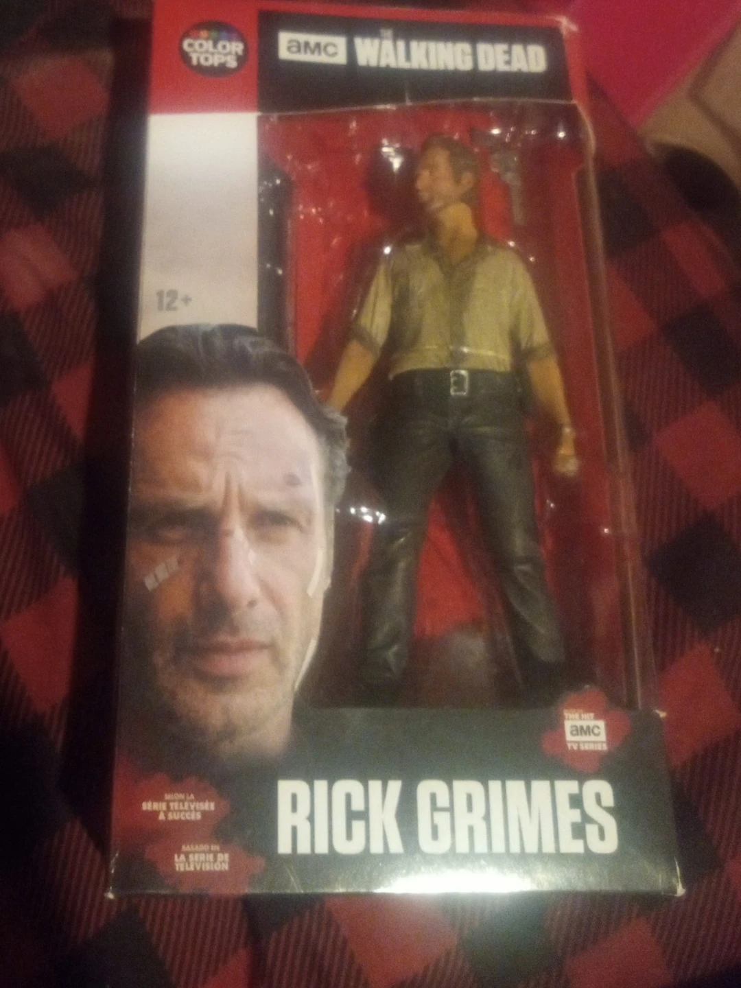 AMC Walking Dead Rick Grimes Color Tops Figure
