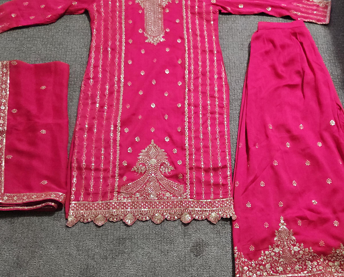 Pink Salwar Kameez Suit